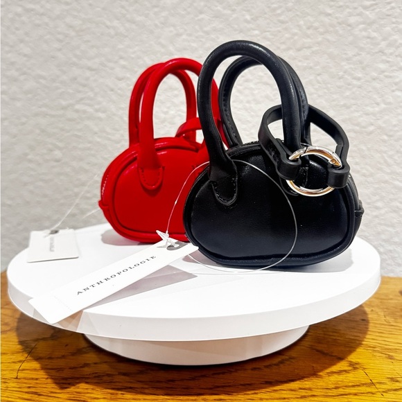 Anthropologie RED Bag Charm - Picture 2 of 3